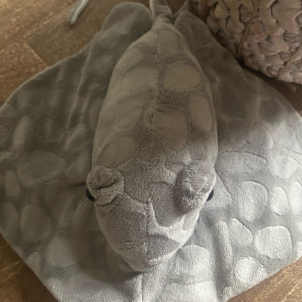 Fiesta 12"‎ Southern Stingray  Gray Plush Stuffed Ocean Sea - Picture 5 of 7